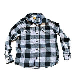 Connecticut Originals Taylor Vintage Boys Plaid Flannel Top 4/5